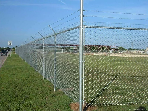 Galvanized Chain Link Fence 1.5m high x 10m