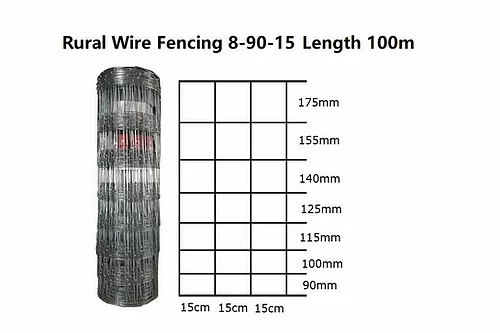 Rural Wire Fencing 8-90-15 length 100m