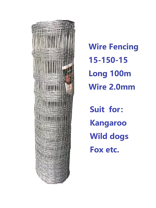 Rural Wire Fencing 15-150-15 Long 100M Wire 2.0mm