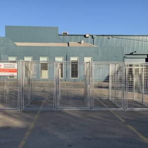 5 Bay Dog Enclosure 6m(L) x 2.4m(W) x 1.8m(H)
