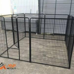 Black Puppy Pen (2m x 1m x 1.2m or 2m x 2m  x 1.2m)