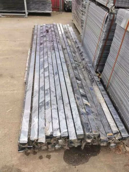Black coated 65mm*65mm square post with cap  (2.4 meters)