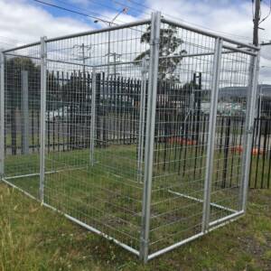 2 Bay Dog Enclosure 3m(L) x 3m(W) x 1.8m(H)