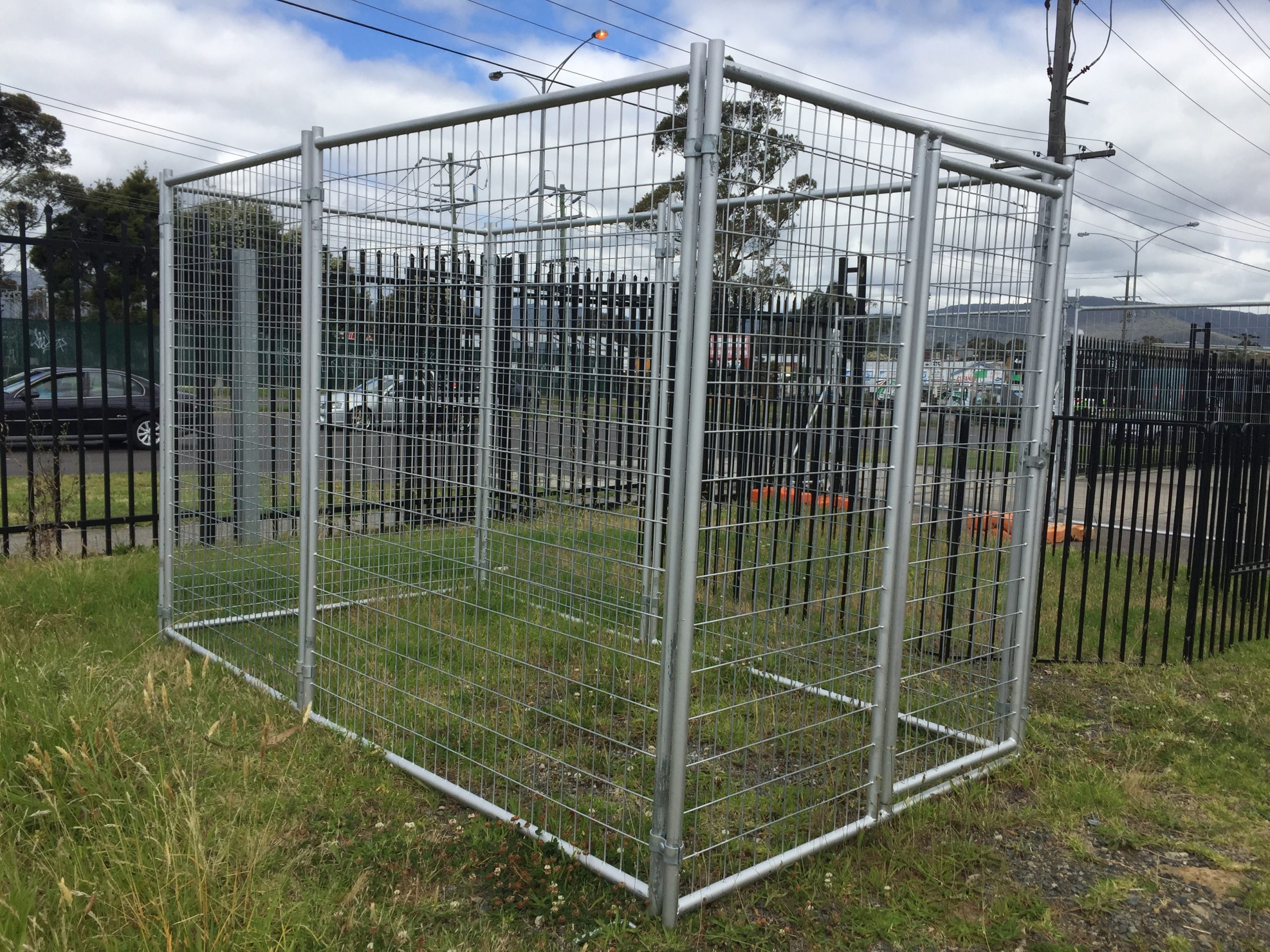 2 Bay Dog Enclosure 3m(L) x 3m(W) x 1.8m(H)