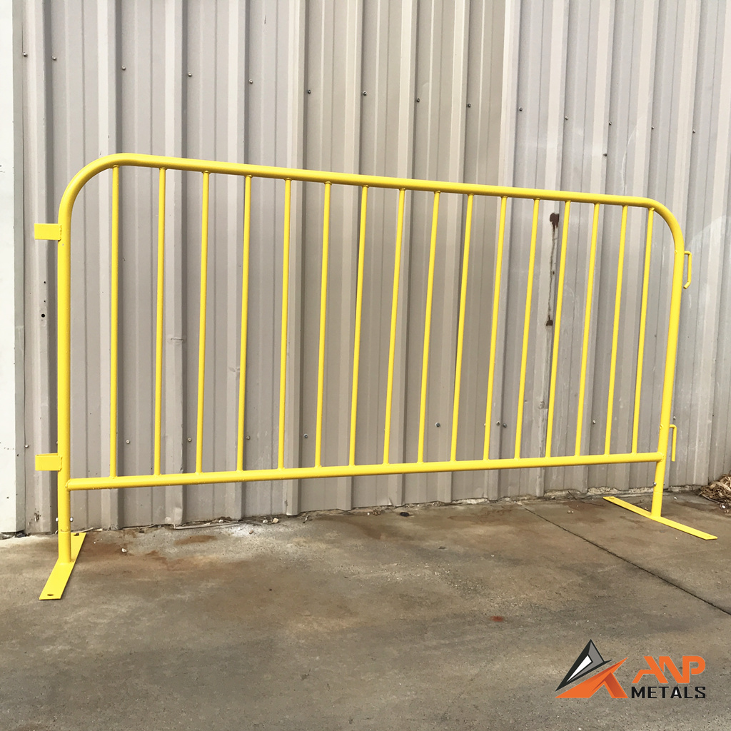 Crowd Control Barrier / Yellow Safety Barrier