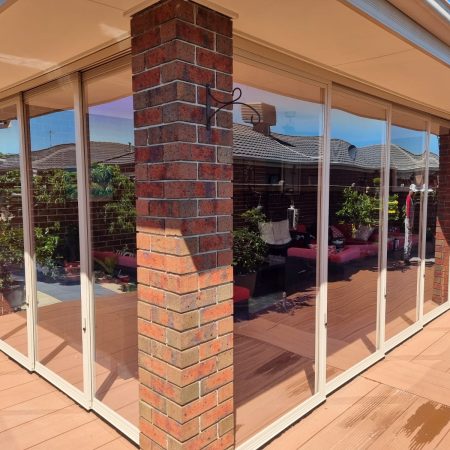 OptiScreen Plexiglass Multi stack sliding